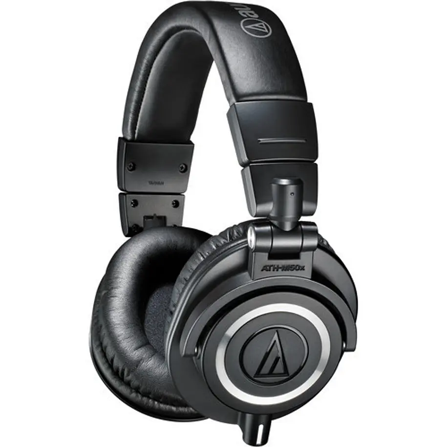 Audio-technica ATH-M50x Audífonos Auriculares Profesionales para monitoreo de audio 1