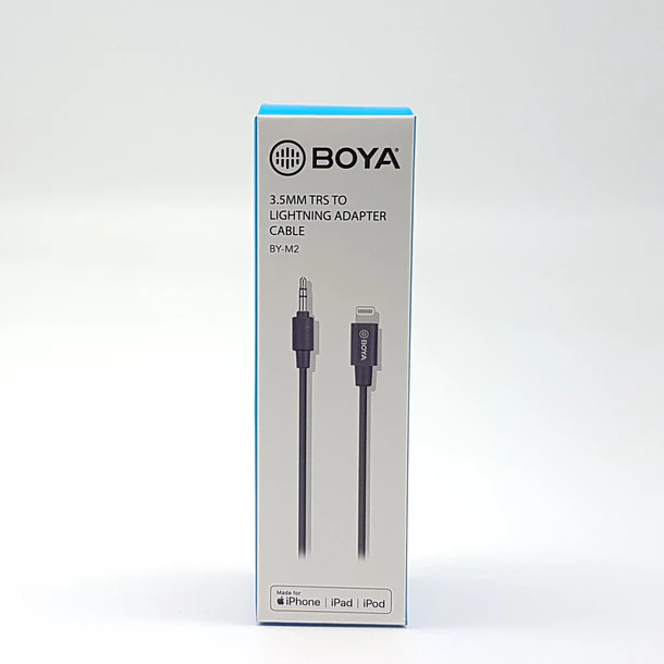 Boya BY-M2 Micrófono Lavalier (de solapa) Para Iphone Conector Lightning 15
