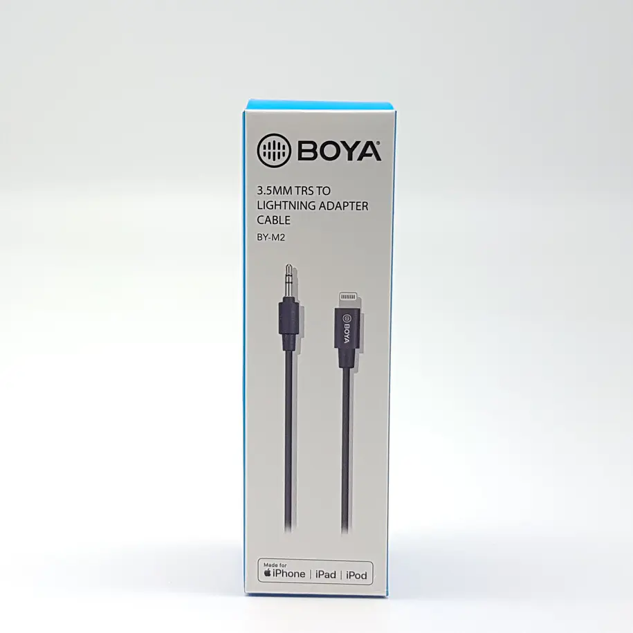 Boya BY-M2 Micrófono Lavalier (de solapa) Para Iphone Conector Lightning 15