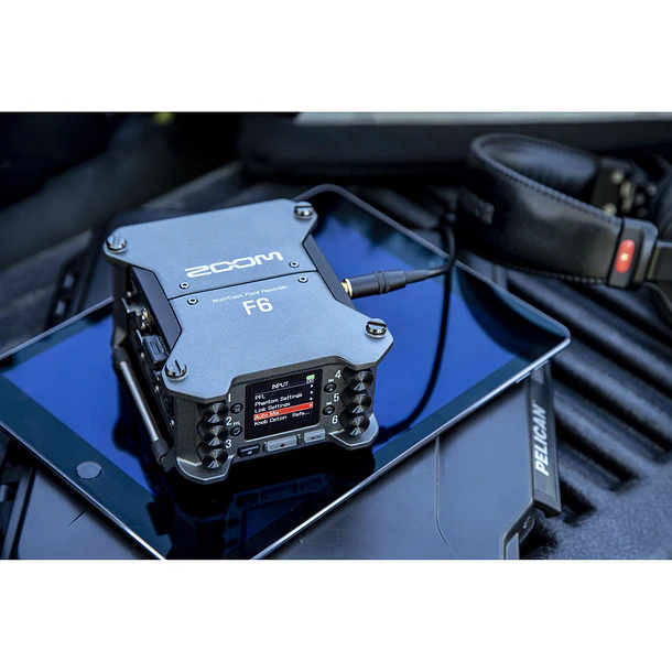 Zoom F6 Grabadora de Campo 6 Entradas XLR  32Bit 15