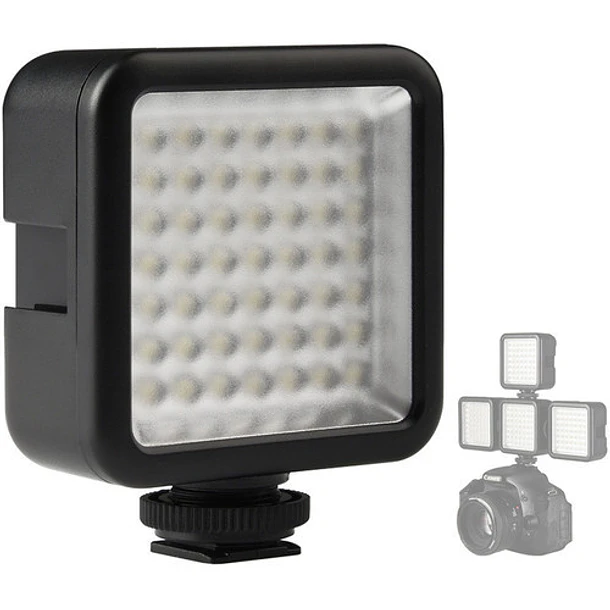 Ulanzi VL49 Mini Lámpara Led Con Batería Recargable y Soporte de Accesorios 2