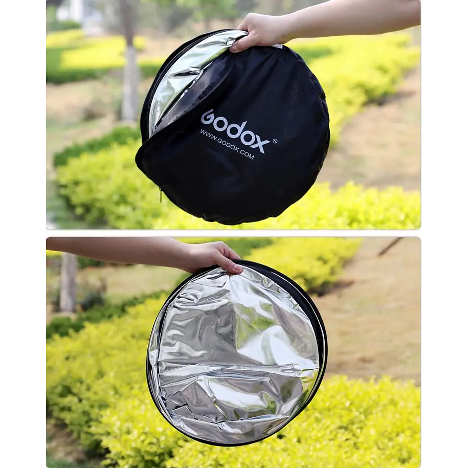 Godox Reflector 5 en 1 de 110 cm con Superficies Intercambiables 2