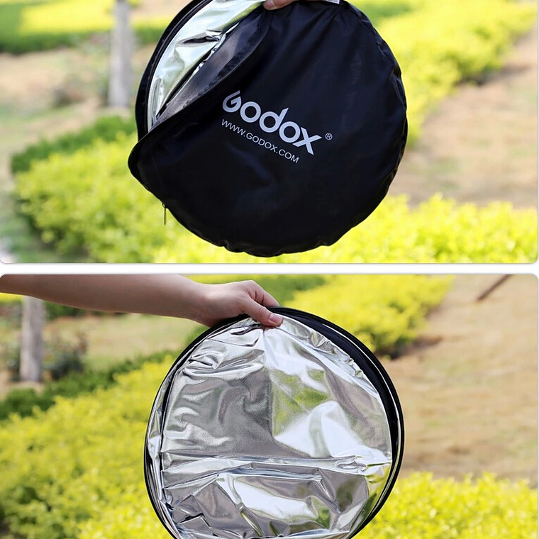 Godox Reflector 5 en 1 de 110 cm con Superficies Intercambiables 2