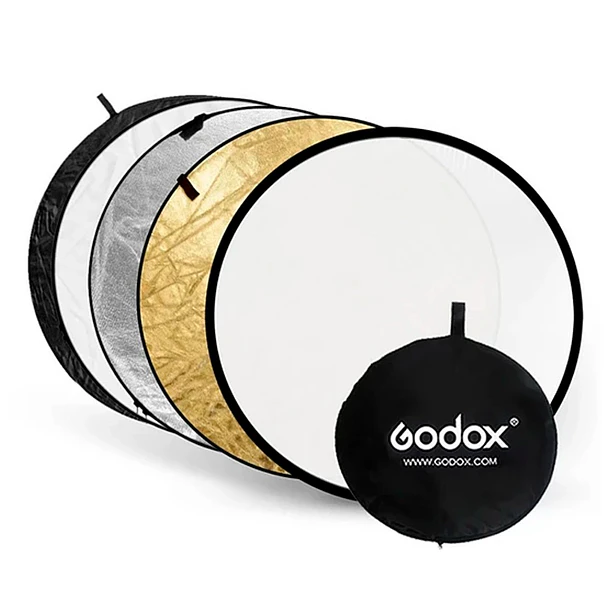 Godox Reflector 5 en 1 de 110 cm con Superficies Intercambiables 4