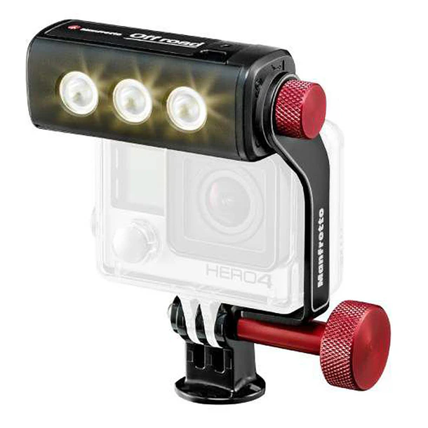 Manfrotto MLOFFROAD  Lámpara LED Off Road con Soporte para GoPro 2