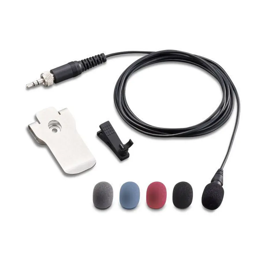 Zoom APF-1 Micrófono Lavalier con rosca y accesorios 2