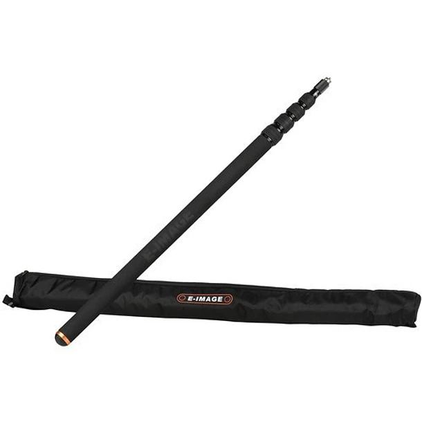 E-image BC-16 Caña de Fibra de Carbono 5 METROS  - Puedes pasar cable por su interior 1