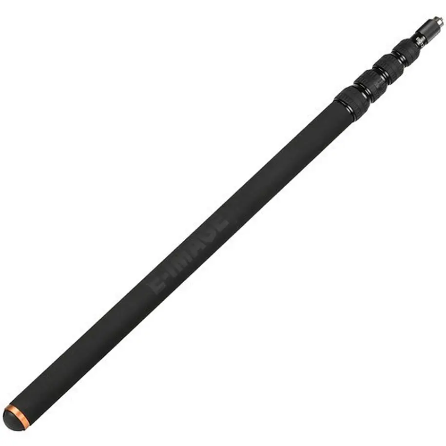 E-image BC-16 Caña de Fibra de Carbono 5 METROS  - Puedes pasar cable por su interior 2