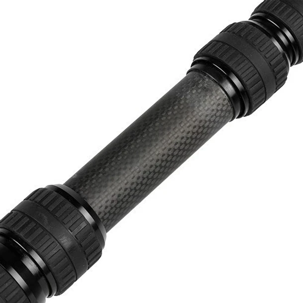 E-image BC-16 Caña de Fibra de Carbono 5 METROS  - Puedes pasar cable por su interior 3