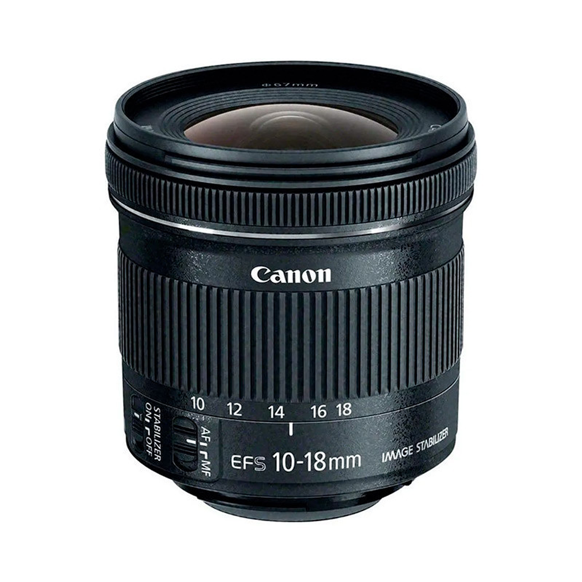 Canon EFS 10-18 mm F/4.5-5.6 IS STM Lente Gran Angular Canon Para Cámaras con Sensor APS/C 1