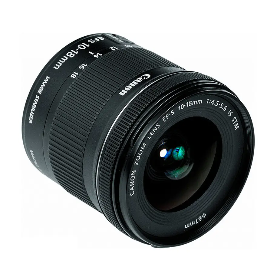 Canon EFS 10-18 mm F/4.5-5.6 IS STM Lente Gran Angular Canon Para Cámaras con Sensor APS/C 4