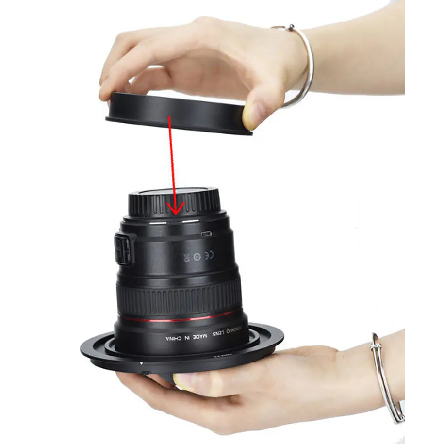 Yongnuo FH150 filter holder para lente 14mm Yongnuo, Adaptador de Filtro y parasol 4