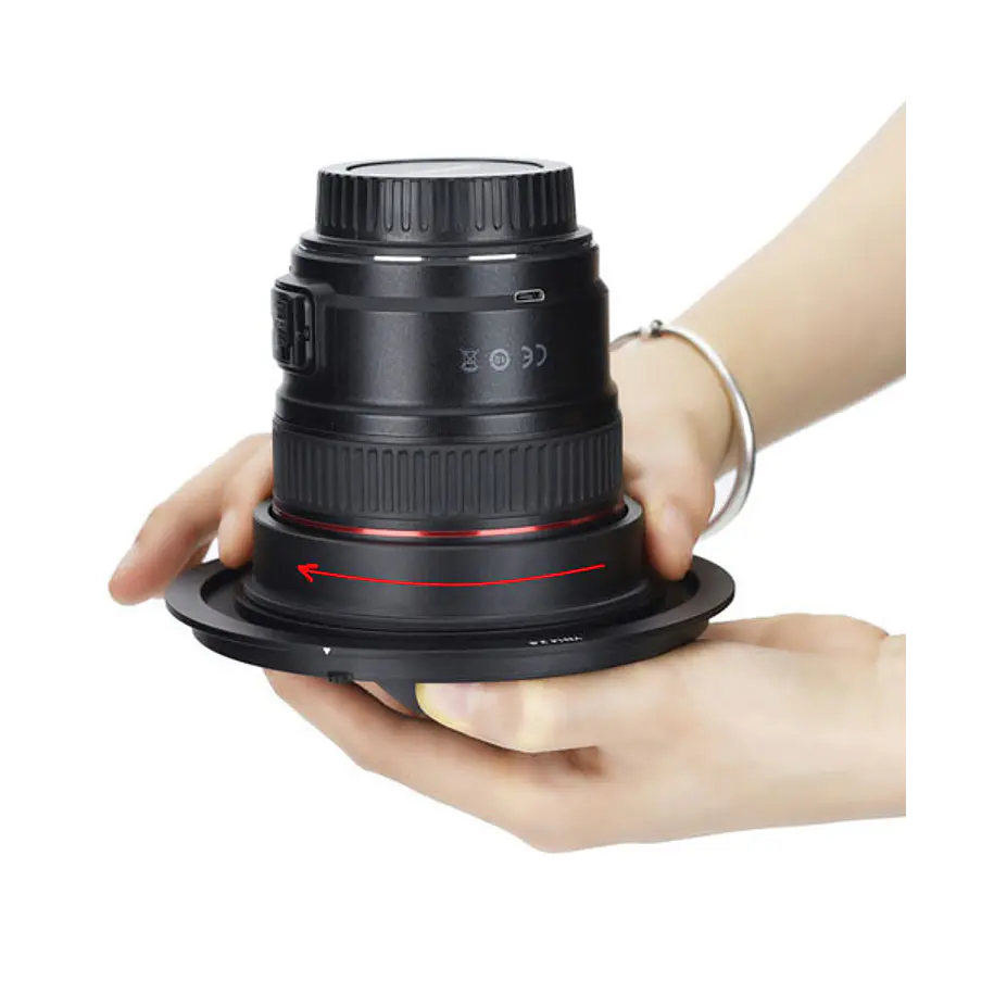 Yongnuo FH150 filter holder para lente 14mm Yongnuo, Adaptador de Filtro y parasol 5