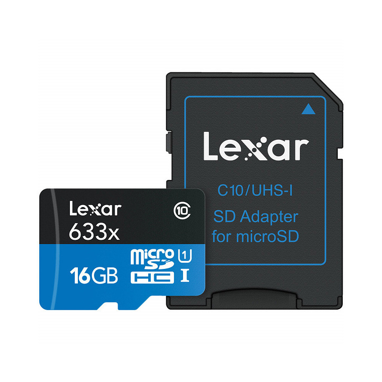 Lexar Memoria 16gb MICRO SDHC  UHS-I   633x  95mb/s 2