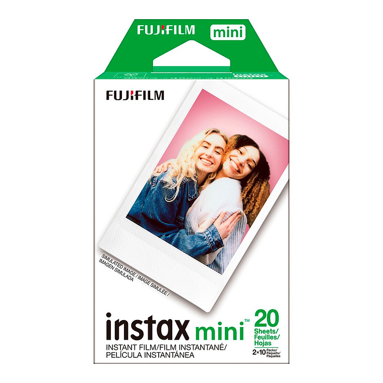 Fujifilm -Instax Mini Papel para Fotos Cámara Instantánea 20 unidades 4