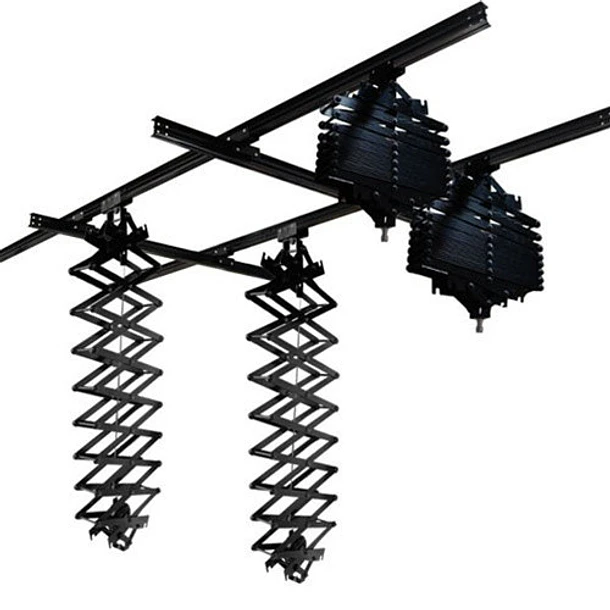 Fancier Pantógrafo Studio Sky Rail System con 4 Brazos  y 4 Rieles. Soporte de Luces y Accesorios desde el Techo 1