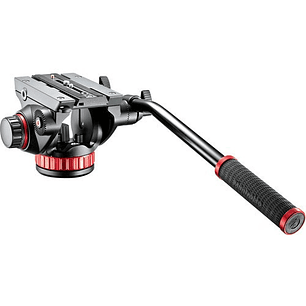 Manfrotto MVH502AH Cabezal de Video Soporta Hasta 4 Kilos