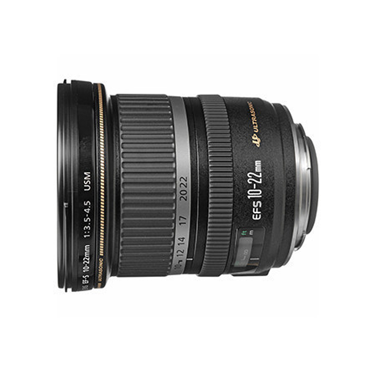 Canon Lente Gran Angular EF-S  10-22mm USM   F/3.5-4.5   Para Cámaras Formato APS-C 3