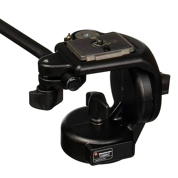 Manfrotto 128RC Cabezal Micro Fluid Para Video Soporta Hasta 4 Kilos 2