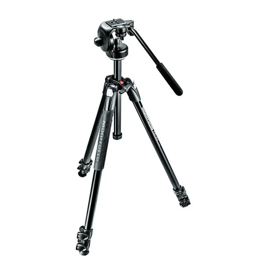 Manfrotto MK290XTA3-2W Trípode Para Video 290 Xtra Con Cabezal De Video 128RC 1