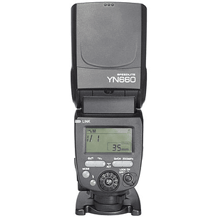 Yongnuo YN660 Flash compatible con Canon, Nikon, Panasonic y Sony