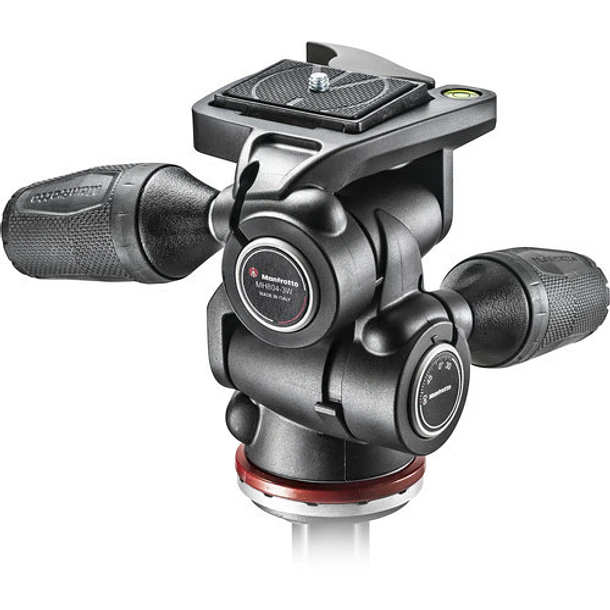 Manfrotto MK190X3-3W1 Kit Trípode 190X3 con Cabezal 804 MkII 4