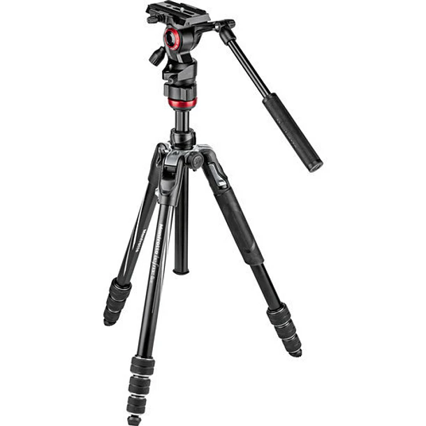 Manfrotto MVKBFRT-LIVE Trípode Befree Live  con Broches Rápidos Twist Leg 1