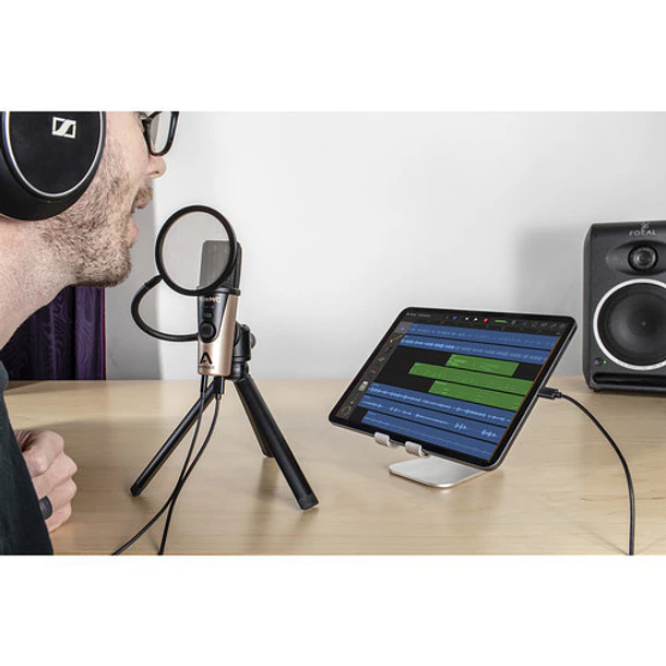 Apogee Hype Micrófono con Compresor USB para MAC - PC - Iphone 13