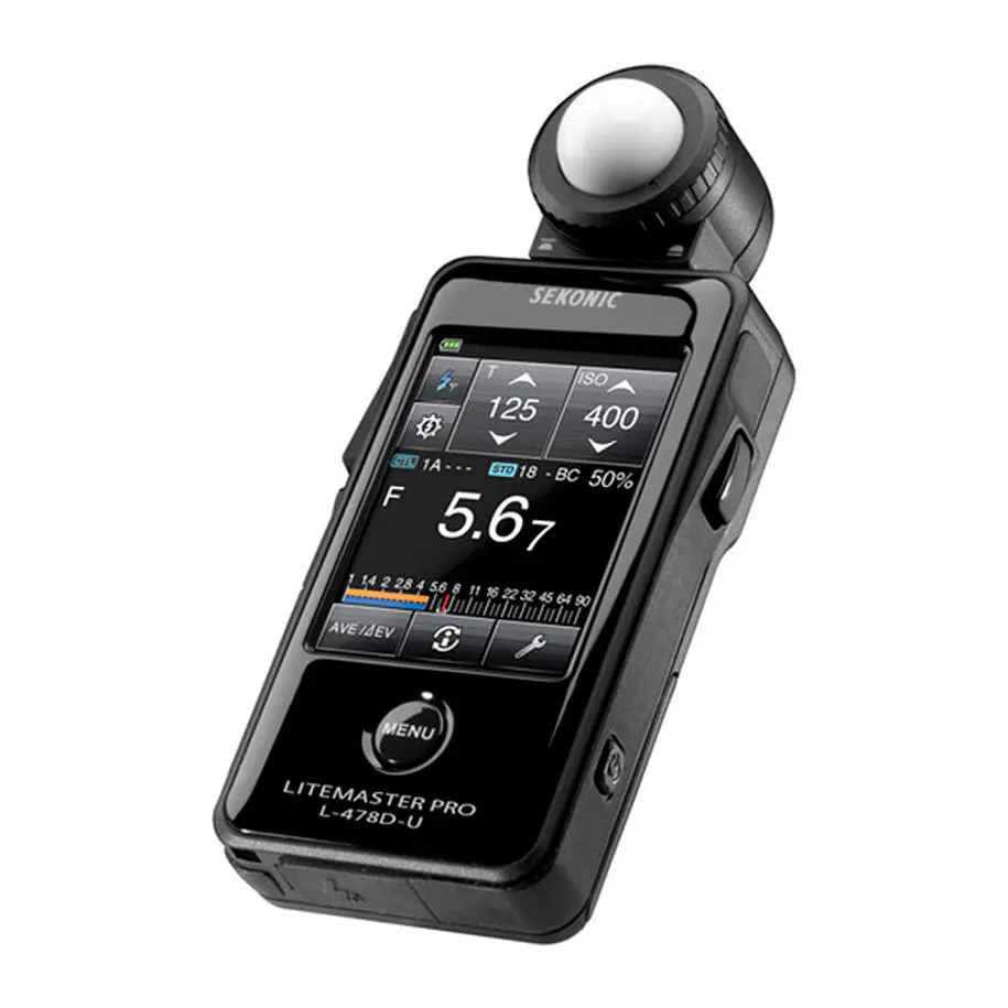 Sekonic L-478D Fotómetro con Pantalla Táctil 4