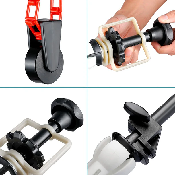 Giraffa ES-B3 Soporte de fondos Expan de Muralla para 3 fondos 5