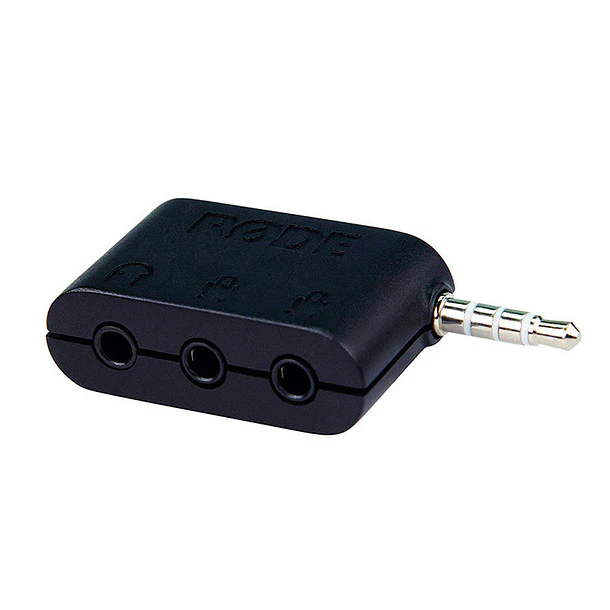 Rode SC6 Adaptador TRRS Para 2 micrófonos y 1 Audífono Para Smartphones 3