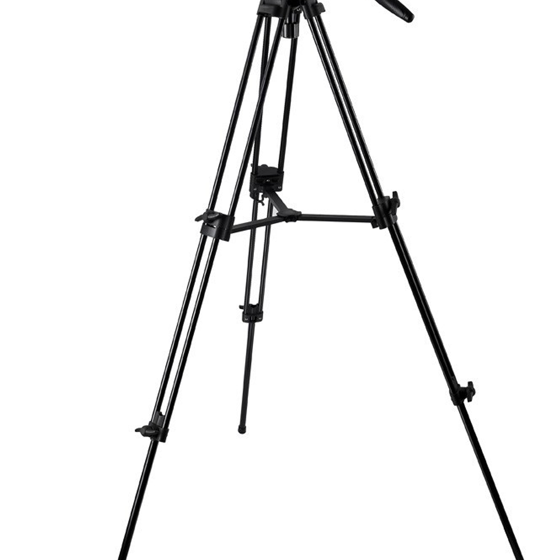 Nest NT-777 Trípode para Video de Patas Dobles y Cabezal Fluido con bocha de equilibrio de cabezal 2