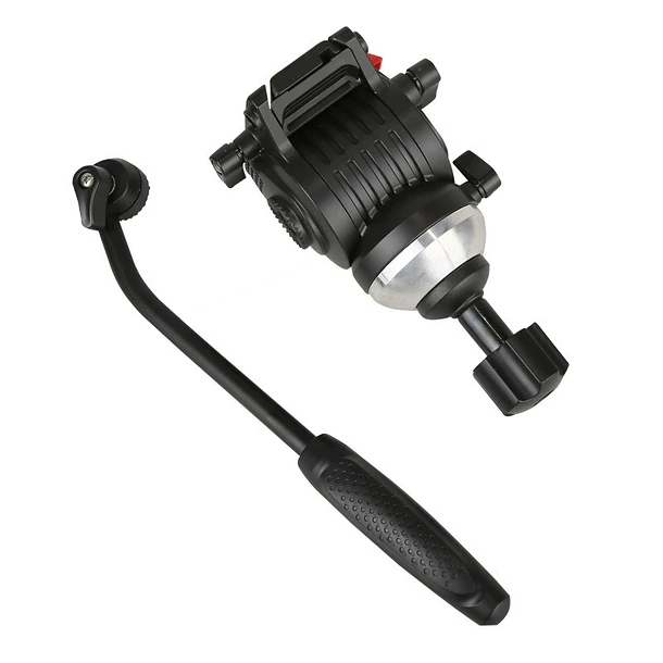 Nest NT-777 Trípode Video de Patas Dobles y Cabezal Fluido 1.9 Metros y Equilibrio de Cabezal 3