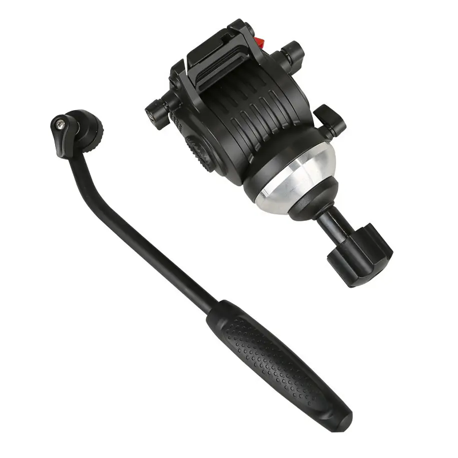 Nest NT-777 Trípode Video de Patas Dobles y Cabezal Fluido 1.9 Metros y Equilibrio de Cabezal 3