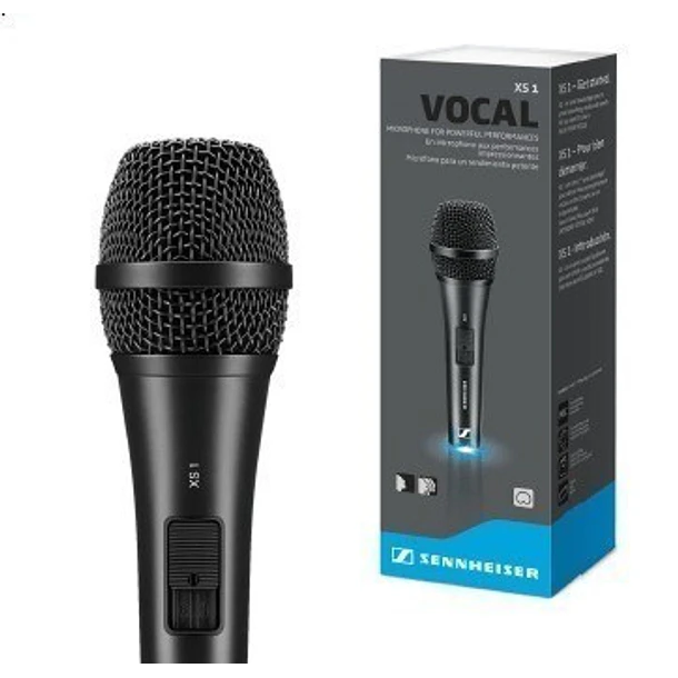 Sennheiser XS1 Micrófono de Mano Cardioide Dinámico  Ideal para Voces, Cantantes y Escenario 4