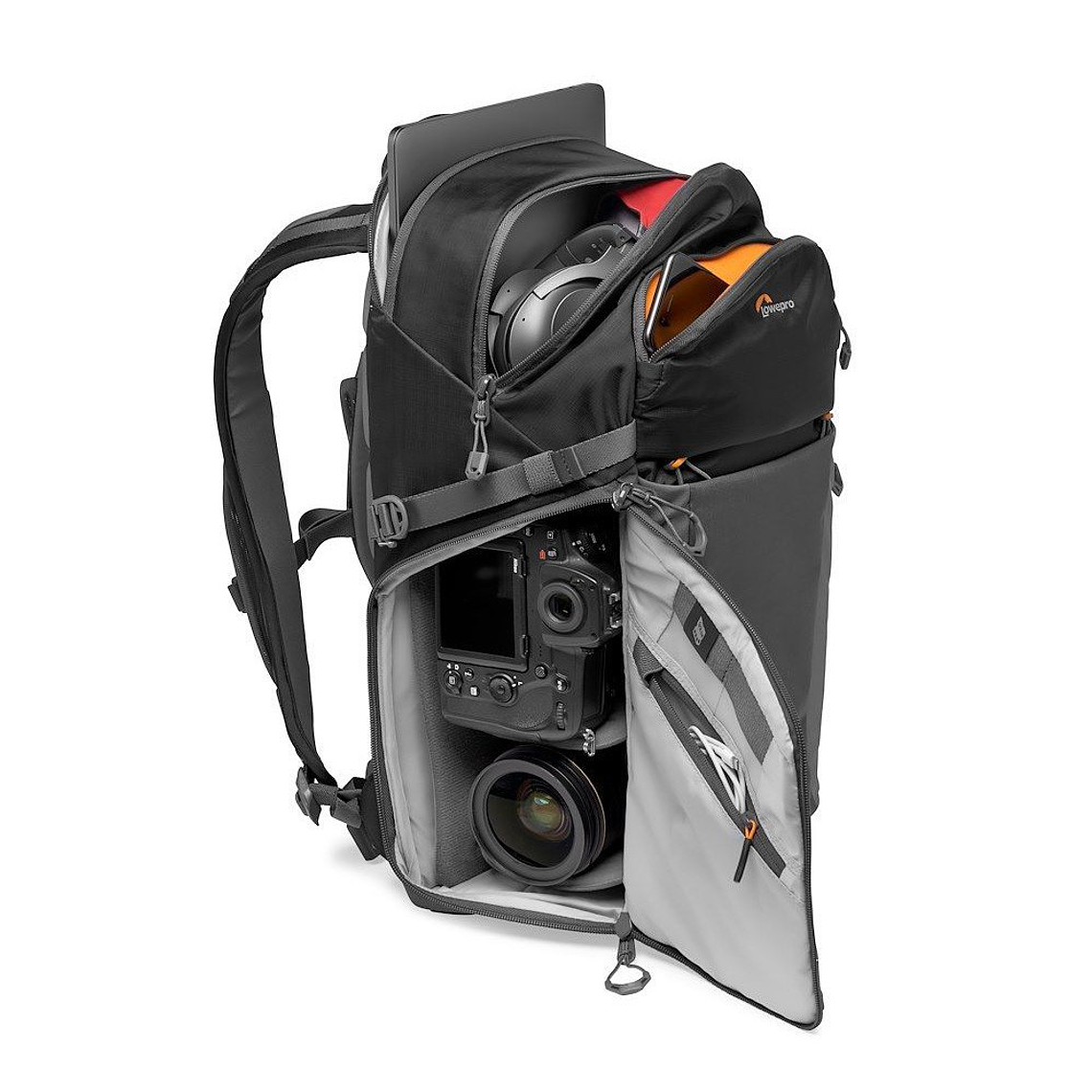 Lowepro Photo Active BP 300 AW Backpack (Black/Dark Gray) 4