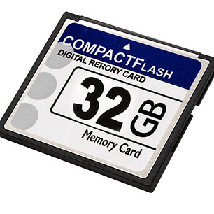 Genérico Memoria CF Compact Flash 32GB Empaque a Granel