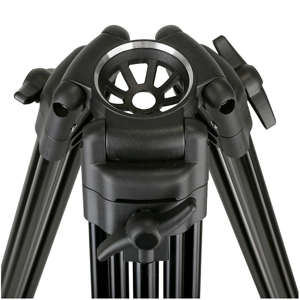 Nest NT-777 Trípode Video de Patas Dobles y Cabezal Fluido 1.9 Metros y Equilibrio de Cabezal 8