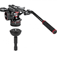 Manfrotto MVKN12TWINMC Kit trípode Twin MS Carbono con rótula vídeo Nitrotech N12 - Miniatura 2