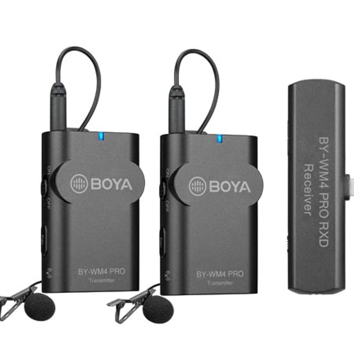 Boya BY-WM4 Pro-K4 Micrófono Inalámbrico Doble - Conector Lightning 1