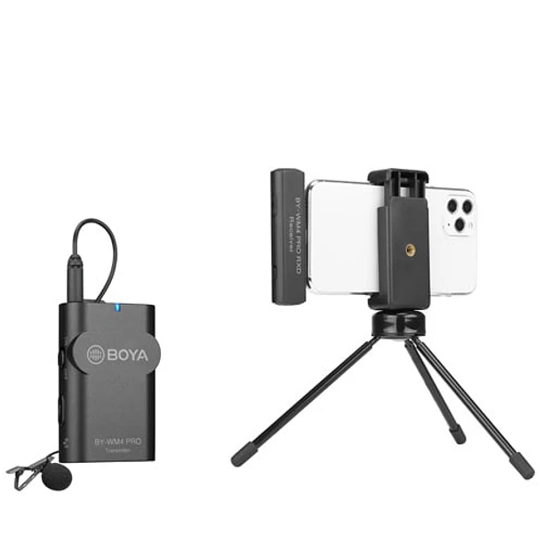 Boya BY-WM4 Pro-K3 Micrófono Inalámbrico Conector Lightning 5