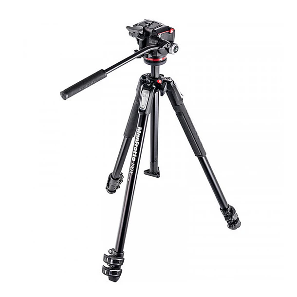Manfrotto MK190X3-2W Trípode Manfrotto de Video Soporta Hasta 4 Kilos 1