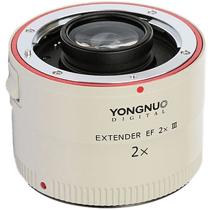 Yongnuo YN- EF 2X III Extender - Teleconverter para lentes Canon