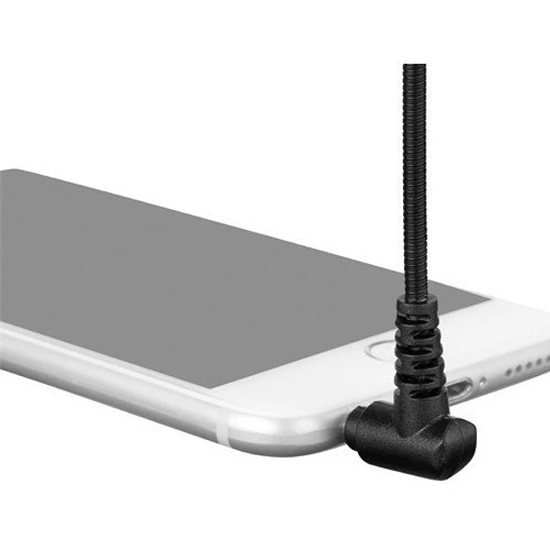Boya BY-UM4 Mini Micrófono Tipo Cuello de Ganso TRRS Para Teléfonos 3