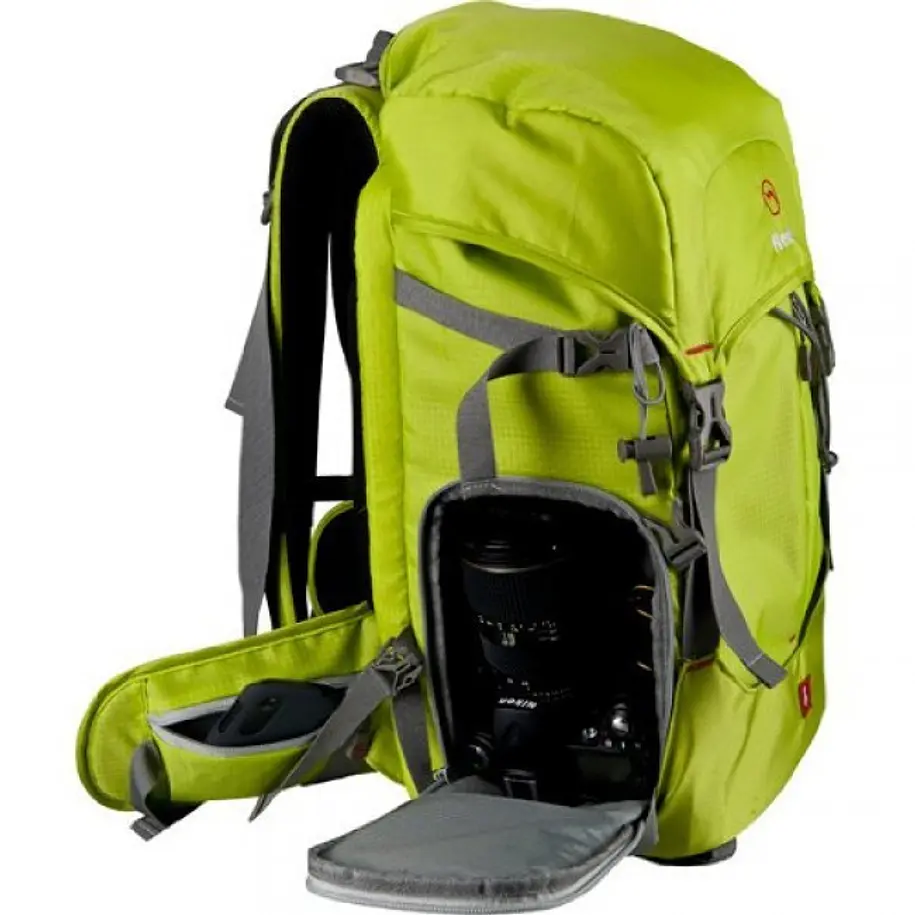Nest Explorer 300L Mochila Verde para Equipo Fotográfico y Notebook 6