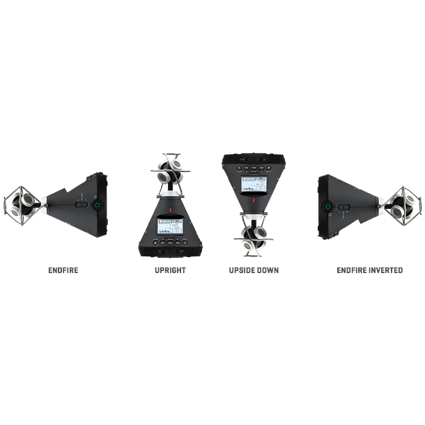 Zoom H3-VR Grabadora de Audio 360°  Graba todo el Sonido a tu Alrededor! 6