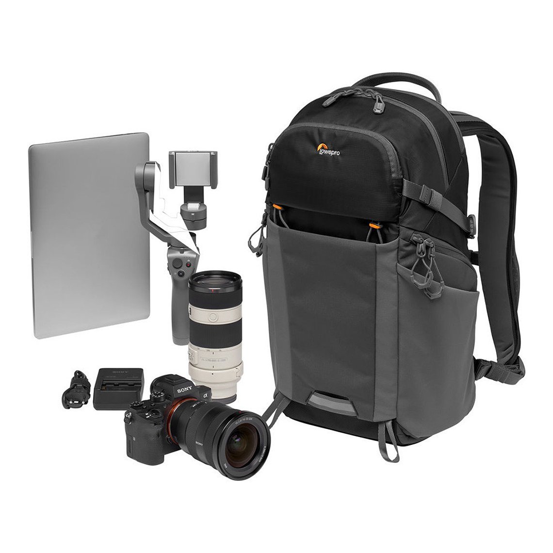 Lowepro Photo Active BP 200 AW Backpack (Black/Dark Gray) 15