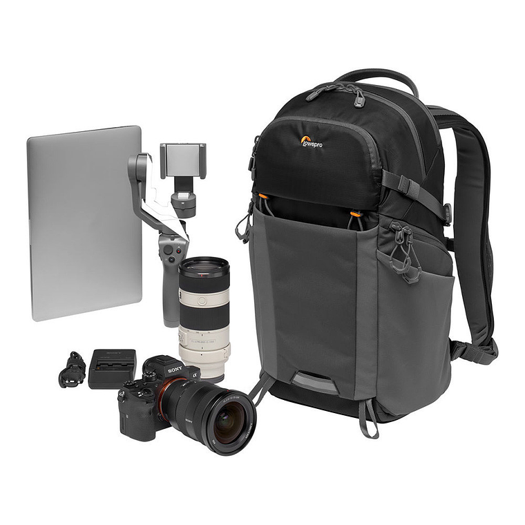 Lowepro Photo Active BP 200 AW Backpack (Black/Dark Gray) 15