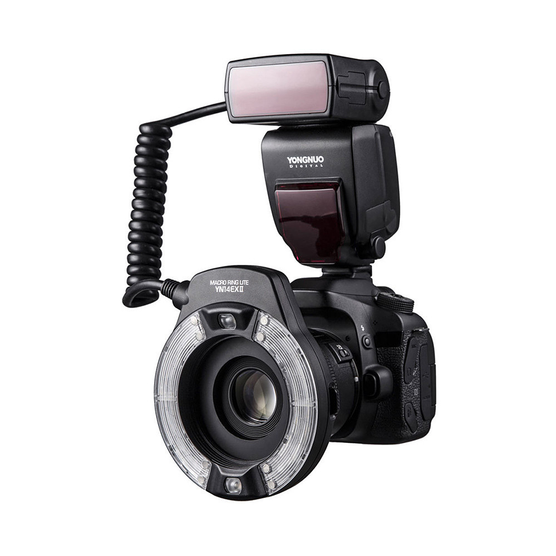 Yongnuo YN14EXII Flash anular para Canon 4