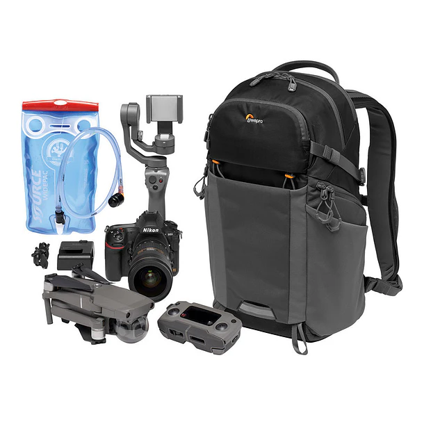 Lowepro Photo Active BP 200 AW Backpack (Black/Dark Gray) 17
